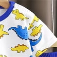 thumbnail image 5 of YunPes Children's Leisure Sports Suit Spring Summer and Autumn Comfortable and Fashionable Short Sleeved T Shorts Two Piece Suit, 5 of 6