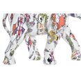 thumbnail image 2 of Decorative Figure DKD Home Decor Elephant White Resin Multicolour (23 x 9 x 17 cm), 2 of 3