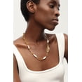 thumbnail image 2 of Pendentif Mousqueton Incrusté de Gemmes Collier Perle Baroque d'Eau Douce, 2 of 3