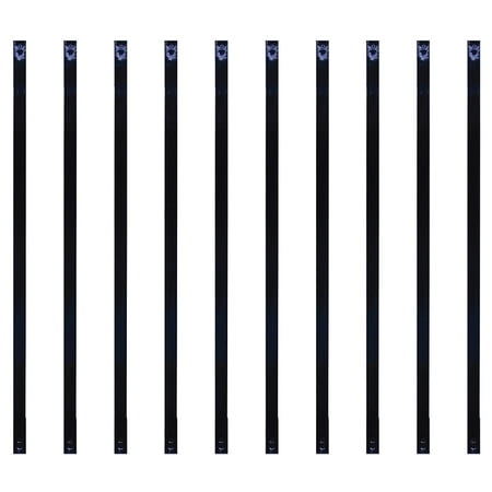 NUVO IRON RCTB32 BALUSTER RECT 32X1IN