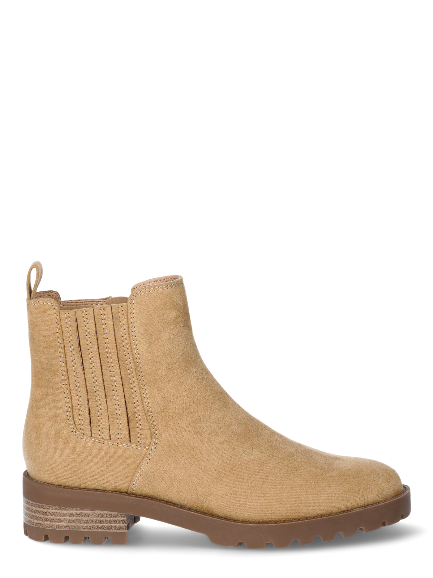 Time and Tru Women's Lug Chelsea Boot, Wide Width photo 2