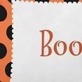 thumbnail image 2 of 20" x 14" Simply Daisy Halloween Boo Dots Polyester Indoor/Outdoor Pillow, Traditional Orange Qty 1, 2 of 6