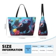 thumbnail image 4 of Easygdp Lively Cute Turtle Bolsa de Viaje de Playa de Gran Capacidad, Bolsa Tote Perfecta para la Playa, Escapadas de Fin de Semana y Viajes, 4 of 7