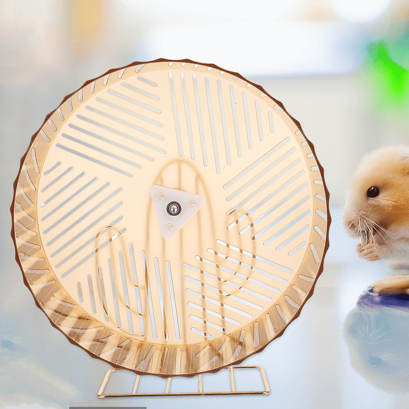 Durable Hamster Wheel Toy Silent Hedgehog Wheel Exercise Cage Pet Rat Running Small Animal Toys Hamster Supply Garden Pet