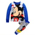 thumbnail image 3 of Pijamas de Spiderman para niños y niñas, ropa de dormir de manga larga, traje de Mickey Mouse, ropa de dormir de Frozen, otoño, 3 of 4