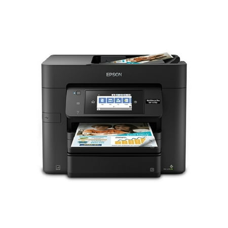 Epson WorkForce Pro WF-4740 Wireless All-in-One Color Inkjet Printer, Copier, Scanner with Wi-Fi (Best Value Wireless Printer Scanner Copier)