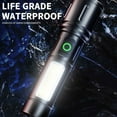 thumbnail image 5 of strola Toys Small Rechargeable Flashlight High Lumens, USB C Mini Tactical Flashlight 5 Modes Zoomable, Aircraft Aluminum Waterproof EDC for Camping Outdoor and Emergency, 5 of 9