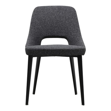 Moe s Home Contemporary Tizz Dining Chair With Grey Finish EJ-1041-25