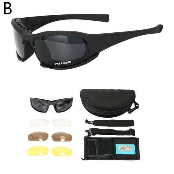 Outdoor Cycling Tactical Goggles Military Fans Cs Shooting Outdoor Cycling Windproof Impact Resistant Sunglasses