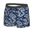 thumbnail image 2 of Wukai Dragons Print Men’s Underwear Breathable Boxer Briefs,&nbsp;Moisture Wicking & Breathable-Large, 2 of 7