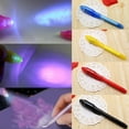 thumbnail image 4 of Gel Pens Fountain Pen Multifunction Luminous Light Invisible Ink Pen Plastic Big-headed Pen LED Light Pen Toy Pen for Journal Notebook in Office Home&nbsp;1ml, 4 of 5