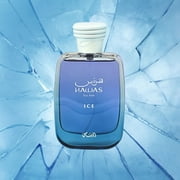 Hawas Ice EDP 100ML (3.4 OZ) By RASASI | Long Lasting, Exquisite, Luxurious, Arabian Scents. (Pack of 3)
