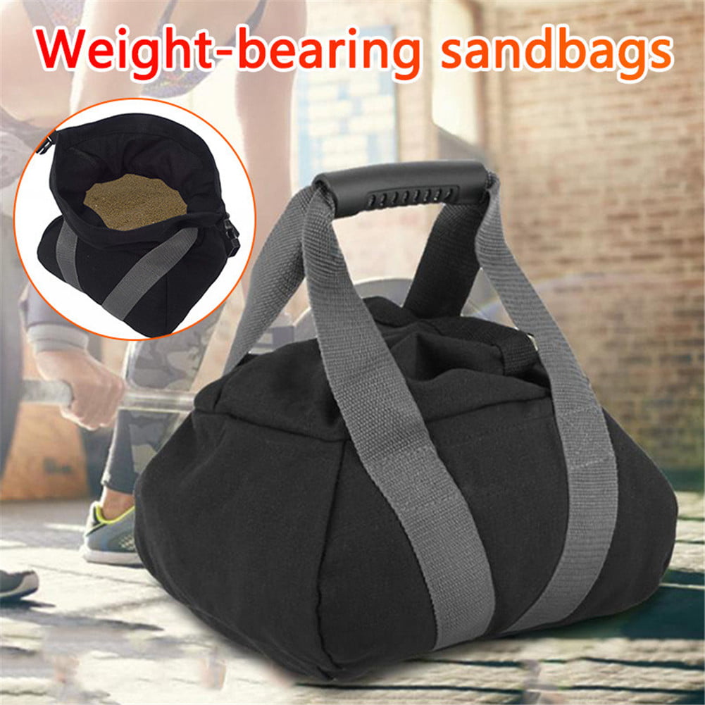 Bloomma Adjustable Kettlebell Sandbag Portable Sand Kettlebell Soft Sand Bag Weight Weightlifting Dumbbell for Gym Fitness Yoga Workout