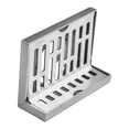 thumbnail image 2 of L Shape Stainless Steel Wall Side Floor Drain Balcony Same Layer Waste Filter, 2 of 5