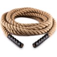 thumbnail image 4 of Power Rope H4 4m Training Rope (3.8cm, Hemp Rope,ceiling Fixing For Climbing,natural Hemp Fibers,robust And Optimal), 4 of 5
