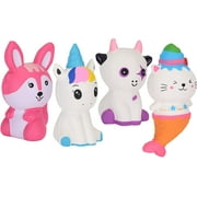 Mr. Pen- Jumbo Squishies Slow Rising, 4 Pack, Squishy Pack, Squishy Animals
