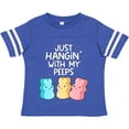 thumbnail image 3 of Inktastic Easter Hangin' with My Peeps Boys or Girls Toddler T-Shirt, 3 of 5