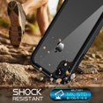 thumbnail image 3 of Seacosmo iPhone XR Case, [Built-in Screen Protector] Full Body Clear Bumper Phone Case Rugged Shockproof Protective, 3 of 5