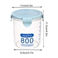 thumbnail image 3 of Airtight Food Storage Containers, Kitchen Organization, Stackable Plastic Bins, Refrigerator Pantry Organization, Leak-Proof Design, 600ml 800ml 1000ml, 3 of 8