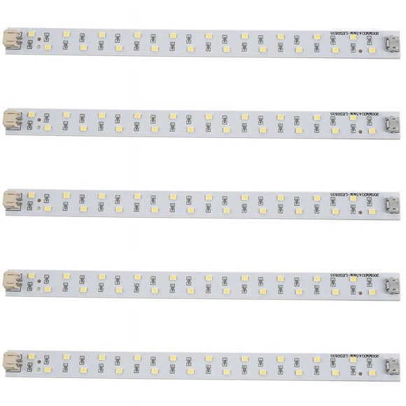 5X Bande Lumineuse LED de 20 cm pour Boîte de Studio Photo, la Lumière LED Brute pour Boîte Lumineuse de Photographie, Accessoires de Studio