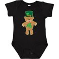 thumbnail image 3 of Inktastic St Patricks Day Irish Teddy Bear Shamrock Boys or Girls Baby Bodysuit, 3 of 5