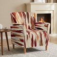 thumbnail image 2 of FKELYI Armchair Slipcover Grunge Tie-Dye Print Stretch Couch Sofa Cover with Elastic Bottom Furniture Protector for Living Room Office Reception Reading Sofa, 2 of 7