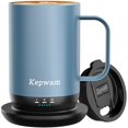 thumbnail image 1 of Taza inteligente térmica recargable Kepwam T1 de 473 ml, 1 of 9