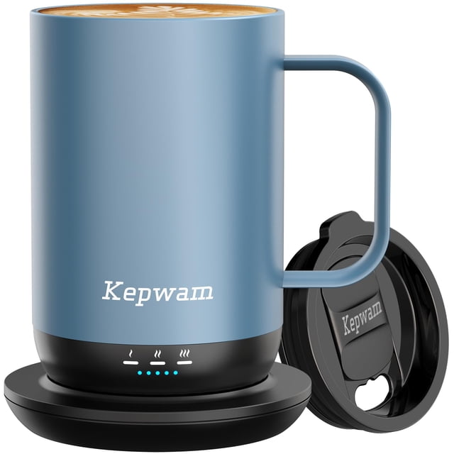 Taza inteligente térmica recargable Kepwam T1 de 473 ml