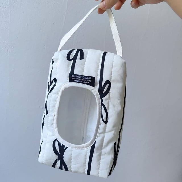 Dispensador de toallita para bebés Baby recipiente de toallita húmeda reutilizable lindo impresión de arco Bolsa de pañuelo extraíble colgante para