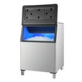 thumbnail image 3 of KFFKFF 500LBS Commercial Ice Maker Storage Bins Stainless Steel Anti-Slip Rubber Feet, 3 of 9