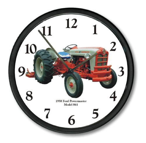 New ALLIS CHALMERS D10 Thermometer Vintage Model 10" Round Tractor Farmer Dial 