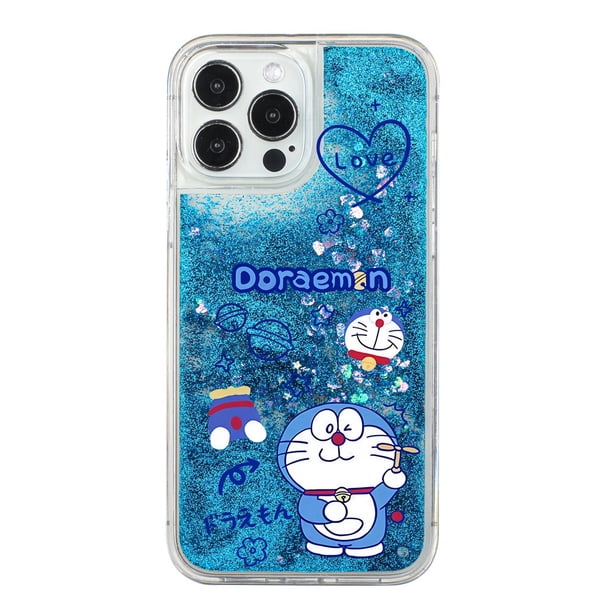 OPPO Reno 8T 8 7 6 5 4 Pro Lite 8Z 7Z 6Z 5Z 4Z 2Z 5F 4F 2F A94 A93 Find X5 X3 Glitter Star Flow Liquid Case Cute Doraemon Lotso TPU Cubierta