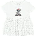 thumbnail image 3 of Inktastic My Gammie Loves Me Granddaughter Bear Girls Baby Dress, 3 of 5