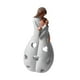 thumbnail image 4 of Mamá de la hija Estatua de la estatua del escritorio Candeler Soporte de figura moderna para la sala de estar del escritorio de entrada, 4 of 9