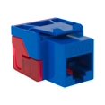 thumbnail image 1 of ICC - Keystone connector - RJ-45 (F) - CAT 6 - blue (pack of 400), 1 of 2
