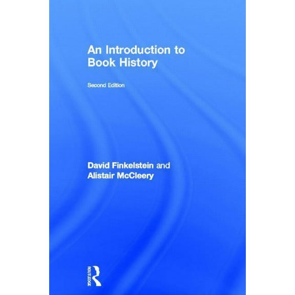 Introduction to Book History, (Hardcover)