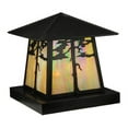 thumbnail image 5 of Meyda Tiffany 139490 Stillwater 4 Light 18" Tall Pier Mount Post Light - Brown, 5 of 6