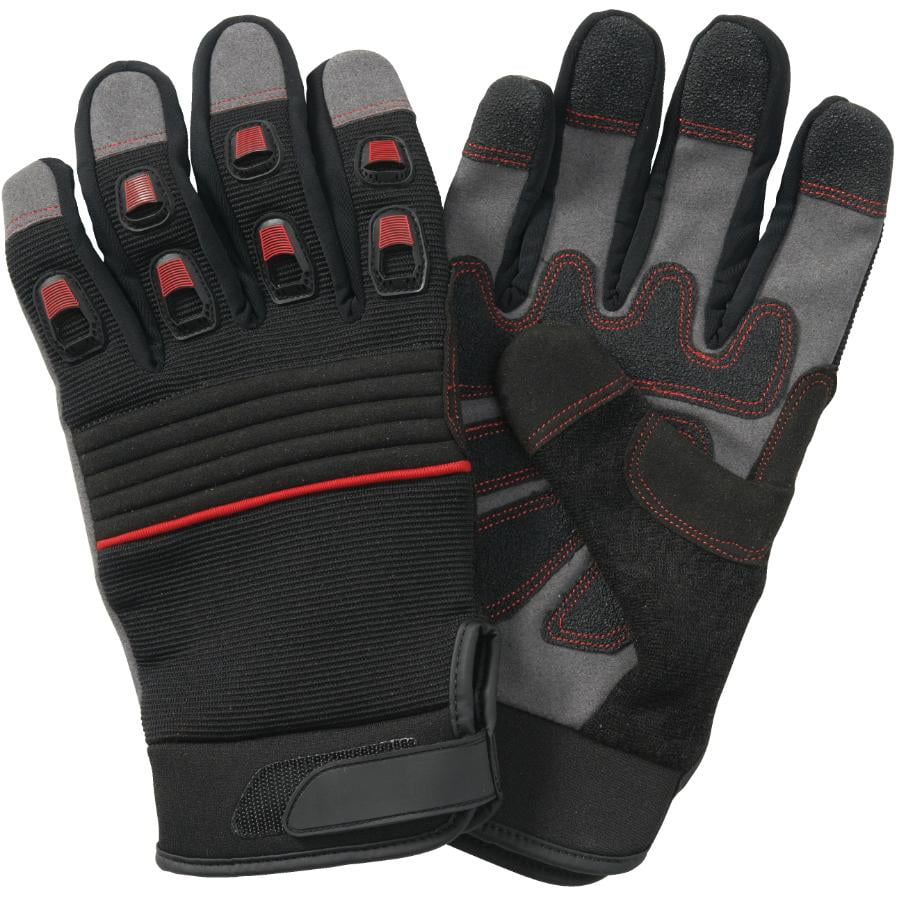 padded palm work gloves