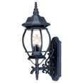 thumbnail image 2 of DyGTyX 5151BK Chateau Collection 3-Light Wall Mount Outdoor Light Fixture, Matte Black, 2 of 2
