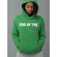 thumbnail image 2 of End Of The Story Quote Hoodie Women -Image by Shutterstock, Female Small, 2 of 4