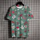 thumbnail image 1 of Camisetas de verano con estampado de árbol de Navidad para hombre, Camiseta con cuello redondo, camiseta de manga corta de marca de lujo, 1 of 5