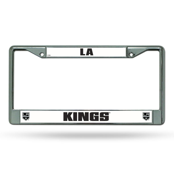 Los Angeles LA Kings NHL Chrome Metal License Plate Frame - Walmart.com