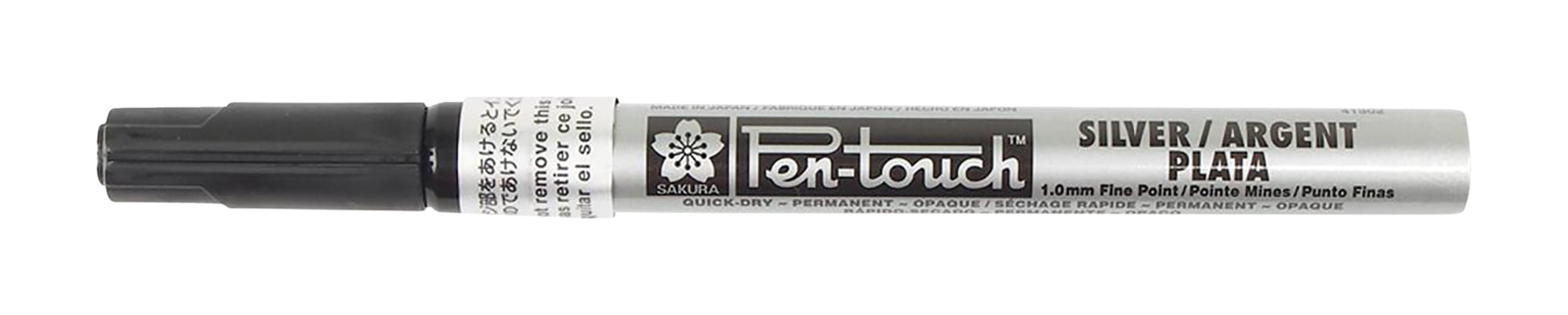 Sakura PenTouch Fine Marker - Silver