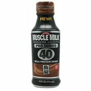 Pack of 4 Muscle Milk Pro Series Knockout Chocolate 12 pk - 14 oz - Package may vary