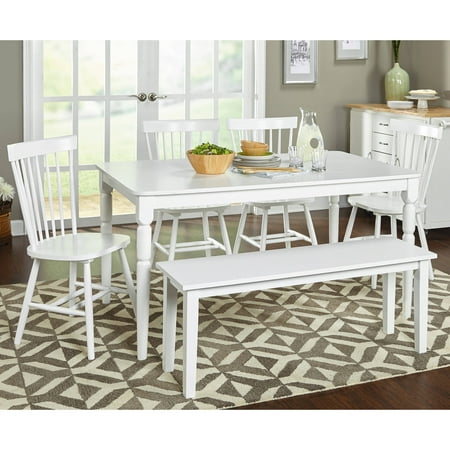 Venice 6-Piece Dining Set with bench, Multiple