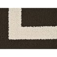 thumbnail image 4 of Garland Rug Borderline Polypropylene Mocha/Tan Indoor/Outdoor Accent Rug, 24" x 40", 4 of 7