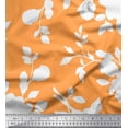 thumbnail image 1 of Soimoi Poly Georgette Fabric Leaves & Floral Artistic Fabric Prints by Yard 52 Inch Wide, 1 of 5