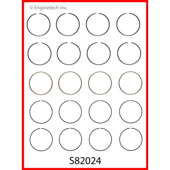 RINGS TOY 1.8L 1796 DOHC