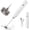 White, variant on Milk Frother Handheld, Rechargeable Coffee Frother Wand with 3 Speeds, Electric Maker Drink Mixer for Lattes Cappuccino Matcha Eggs, Hand Mixer for Hot/Cold Milk,White