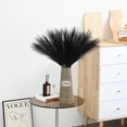 thumbnail image 3 of Trianu 30 Pcs Silk Pampas Grass Artificial Flowers 17.7" for Home Kitchen Wedding Decorations Wedding Floral Arrangement, Black, 3 of 6